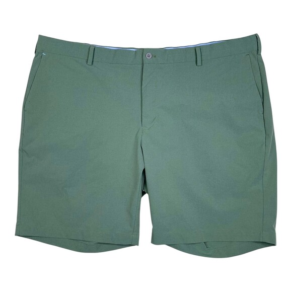 Peter Millar Shorts Mens 44 Green Performance Golf Classic Fit Polyester Modern - Picture 1 of 8